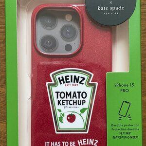 Kate Spade Red Heinz Ketchup iPhone Case
